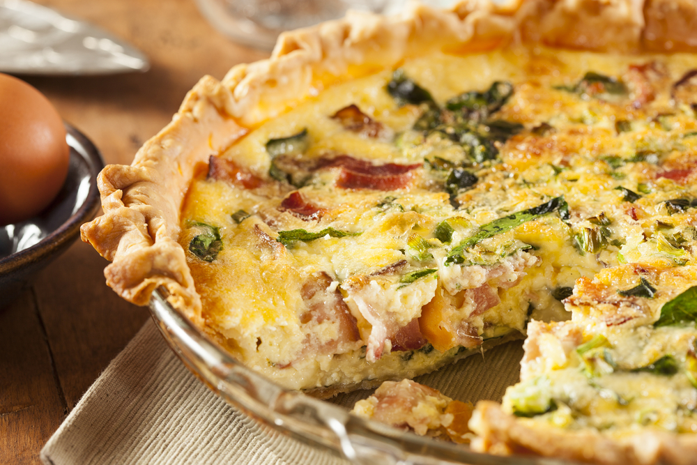 Simple &amp; Savory Bacon Quiche Recipe | Carson Ridge BnB