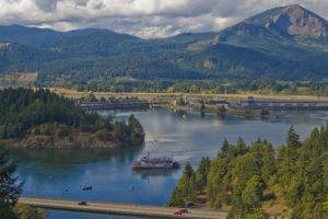 A scenic ride up the river on the Columbia Gorge Sternwheeler