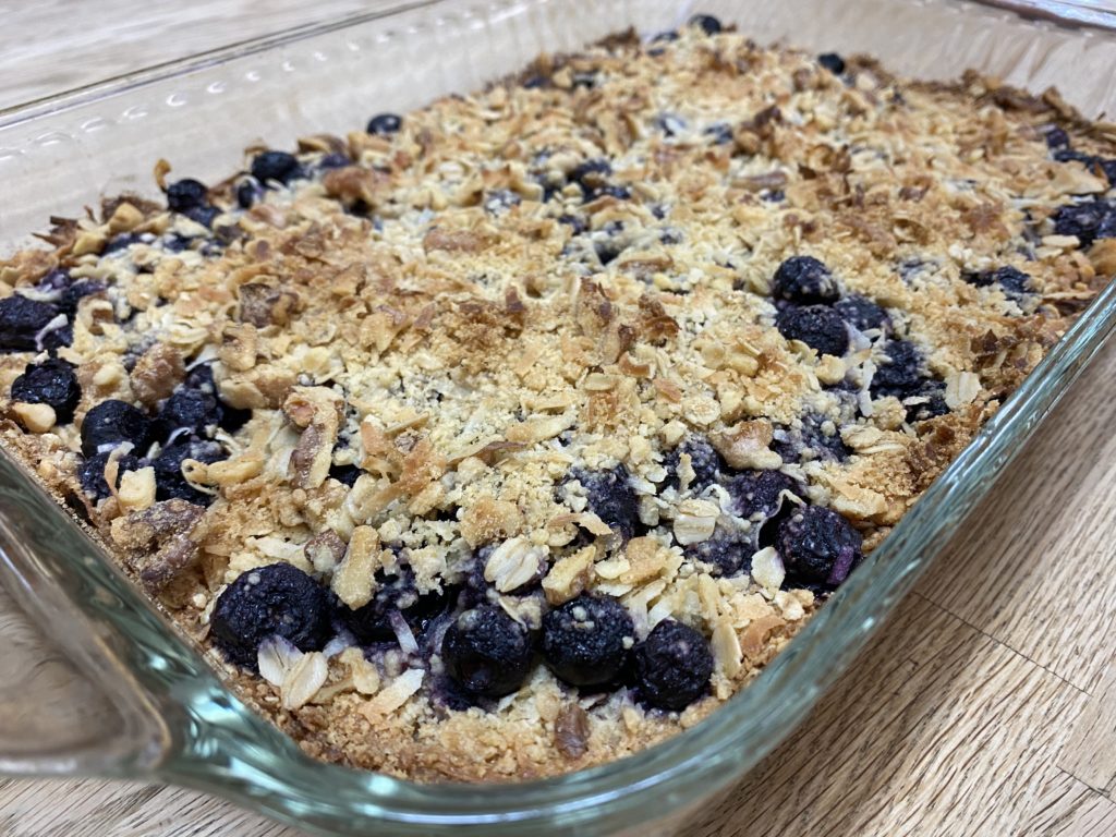 Baked Oatmeal Recipe | Carson Ridge Cabins Washington State