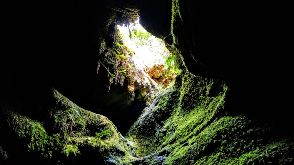 Exploring Ape Caves is one of the best things to do on the south side of Mt. St. Helens